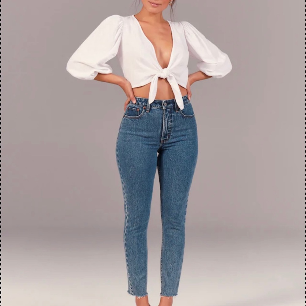 Abercrombie & Fitch High Rise Skinny Jean
